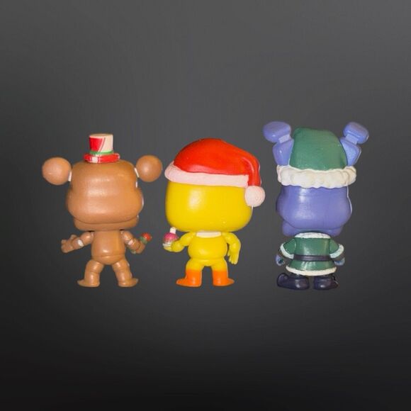 2023 Mini Funko Pop! FNAF Holiday Advent Suprise Figures Chica Bonnie Freddy B21 - Picture 4 of 5